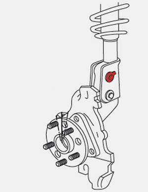 Camber Adjusting Bolts