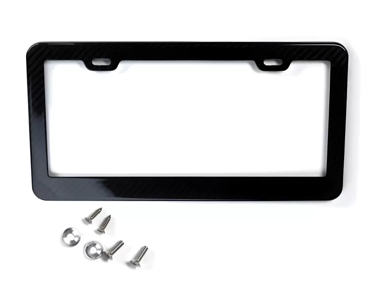 SiriMoto Carbon Fiber License Plate Frame for 2022 Kia EV6