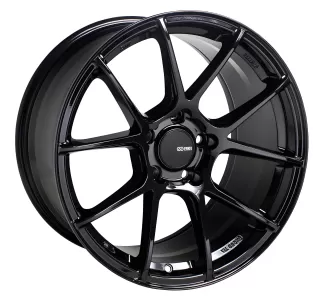 Universal (18x8.5, 5x108, 40mm, Gloss Black)