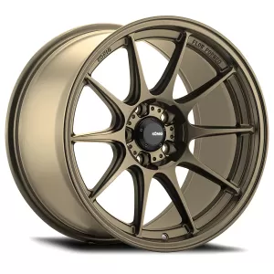 Universal (18x8.5, 5x108, 43mm, Gloss Bronze) (Less Concave)