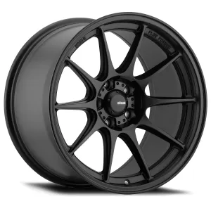 Universal (15x7.5, 4x100, 35mm, Semi-Matte Black) (Less Concave)