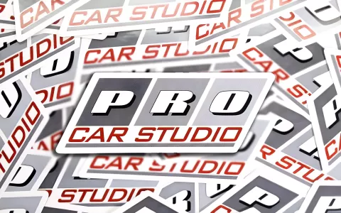 General Representation Audi e tron S PRO Car Studio Die Cut Vinyl Decal